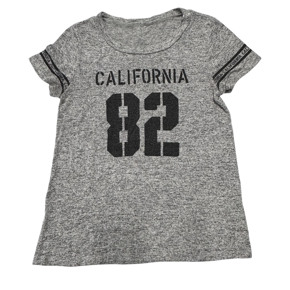 Gray ladies T-Shirt with California Print